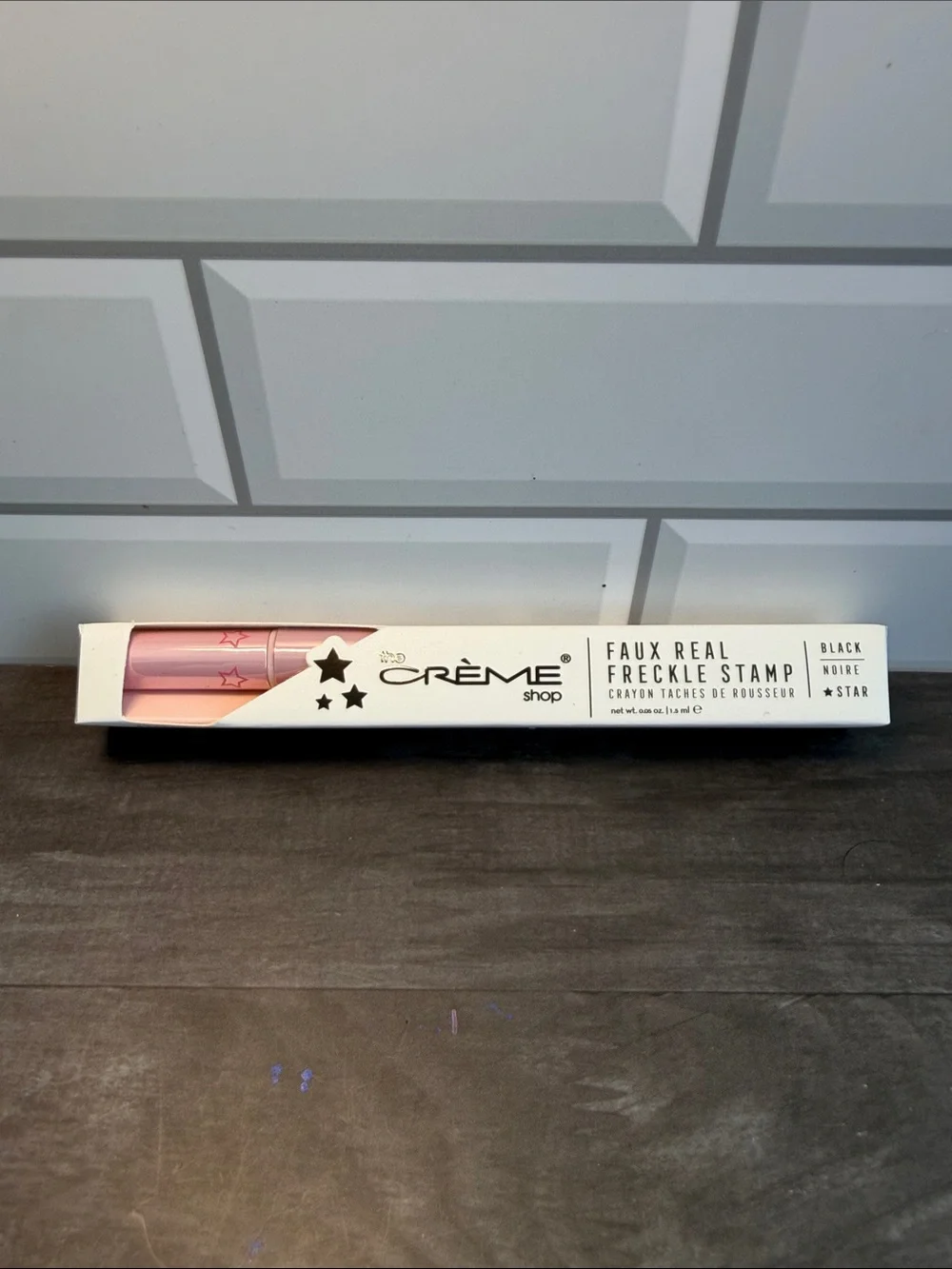 Crème Shop Faux Real Freckle Stamp - Black Star